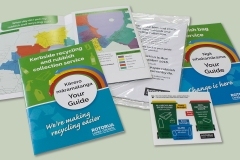 Kerbside recycling collateral